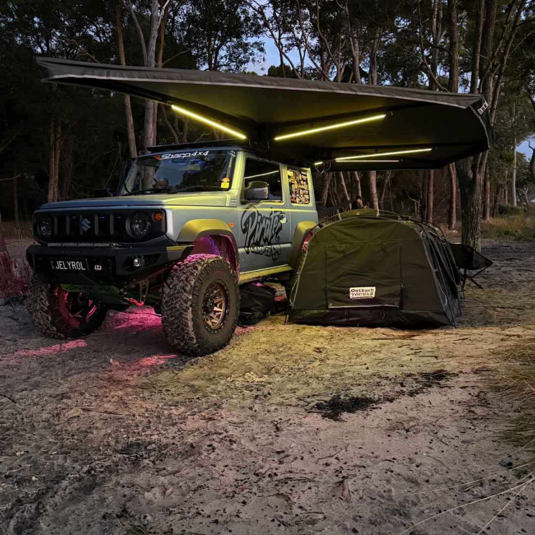 outback tourer roof top tent OUTBACK TOURER 270 PLUS X-Tend – Pirate Camp Co