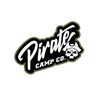 Green Pirate Camp Co Logo Sticker 120mm