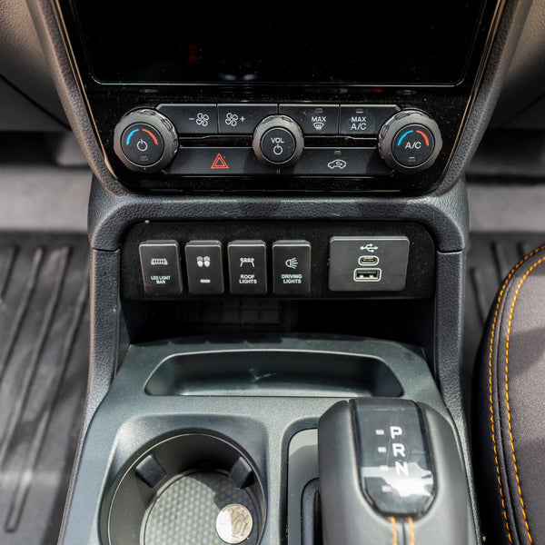 Dash Switch Cluster for Ford Ranger, Everest 2022 Pirate Camp Co.