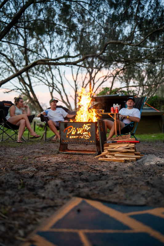 Collapsible Fire Pit Guide for Camping