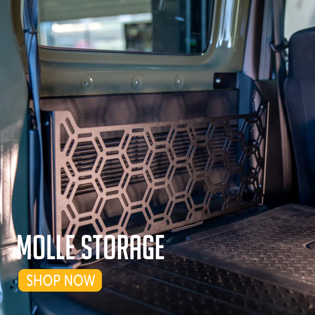 Durable MOLLE Storage Solutions for 4WD – Pirate Camp Co.