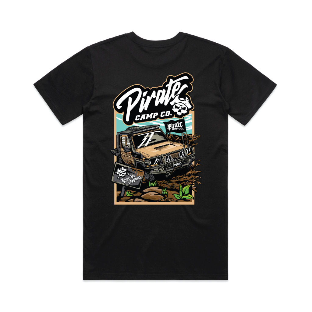 Kids Unisex Staple Tee (T-Shirt) - Black Porkrol