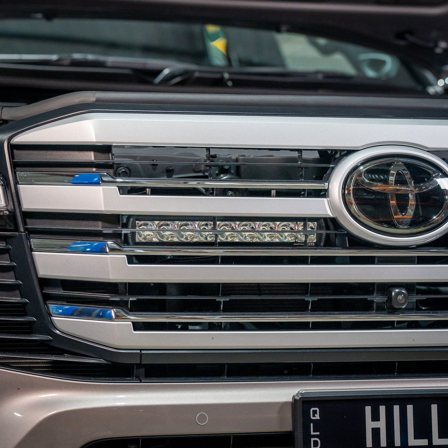 Behind The Grill Light Bar Bracket For LandCruiser 300 Series (LC300)