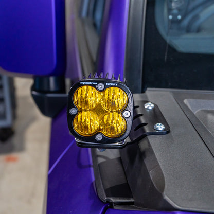 Bonnet Aerial or Ditch light Mount | Toyota Prado 250