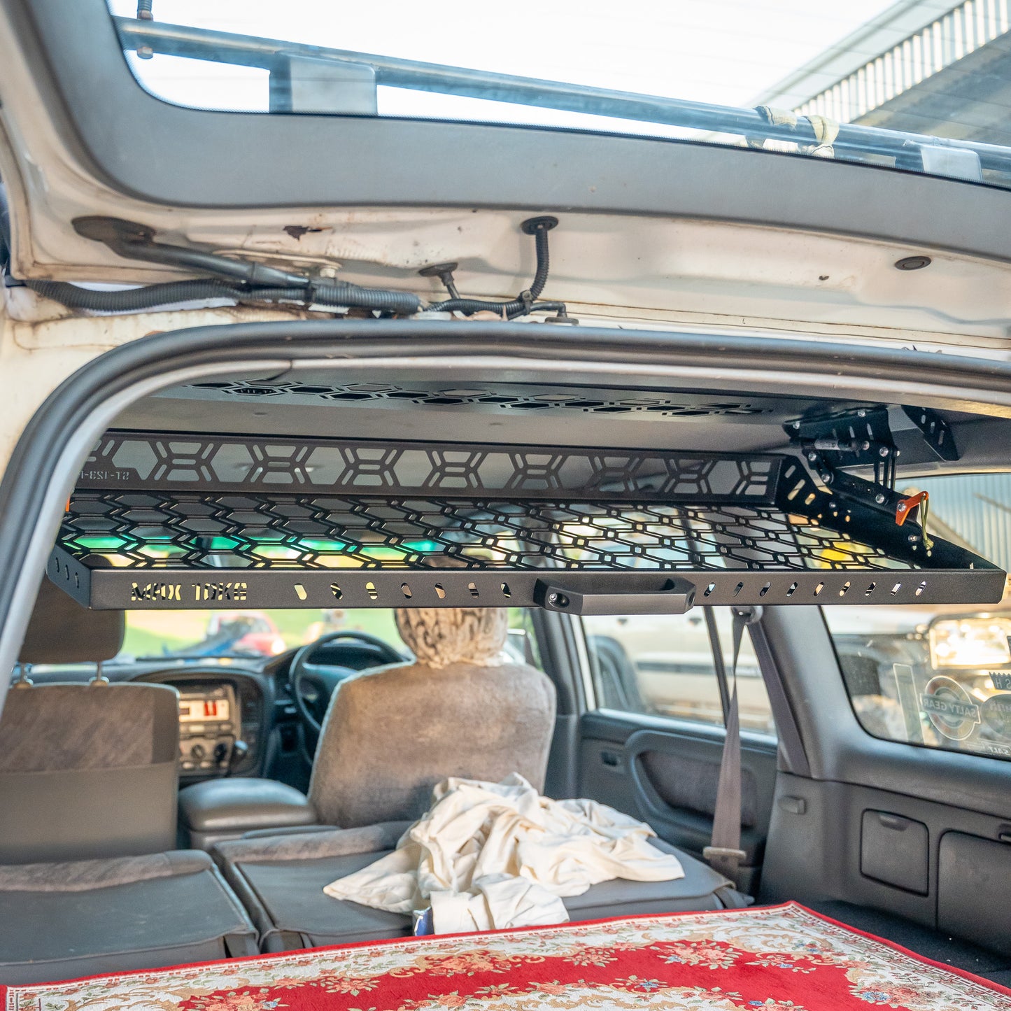 Drop Down Parcel Shelf to suit Toyota Land Cruiser 100 series