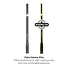 ECOXGEAR  613mm Medium Duty Radome Fibreglass Antenna