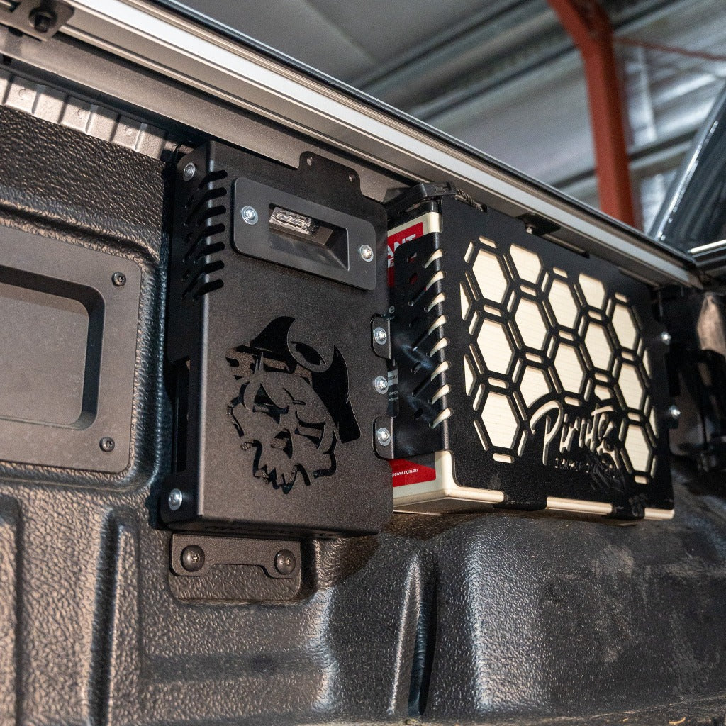 150Ah In Tub Wheel Arch Lithium Mount Suits Ford Ranger, Raptor 2022+ or Volkswagen Amarok 2023+