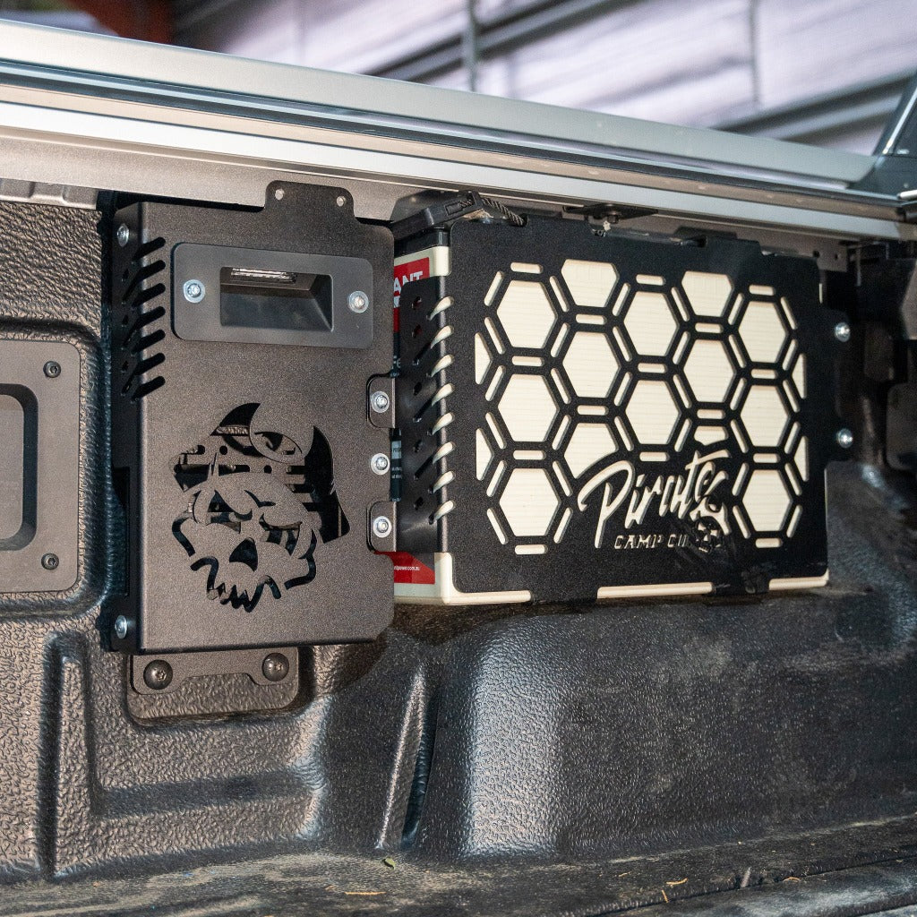 150Ah In Tub Wheel Arch Lithium Mount Suits Ford Ranger, Raptor 2022+ or Volkswagen Amarok 2023+