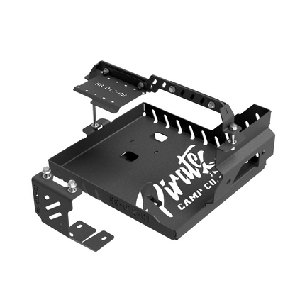 Under bonnet dual battery mount