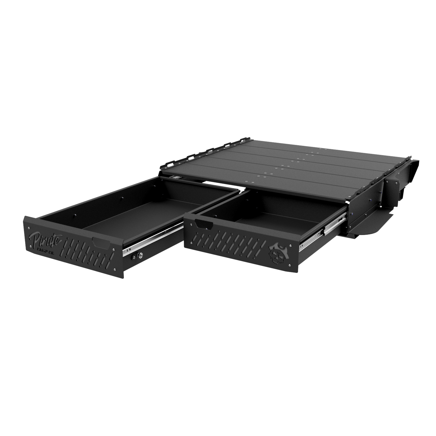 Low-profile drawer system