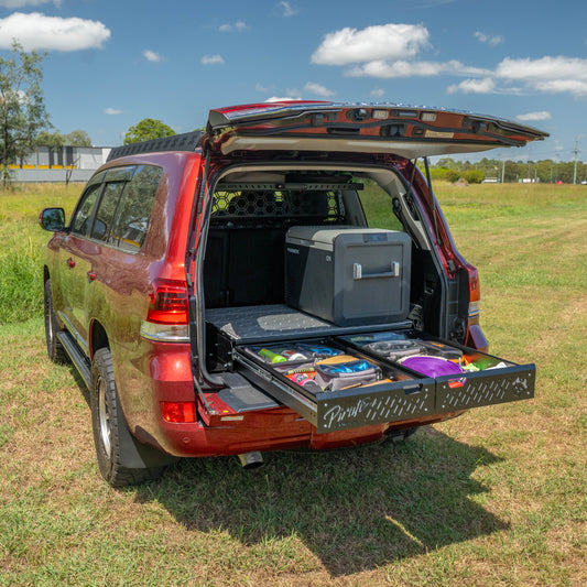Low Profile Drawer System | Toyota Landcruiser LC200