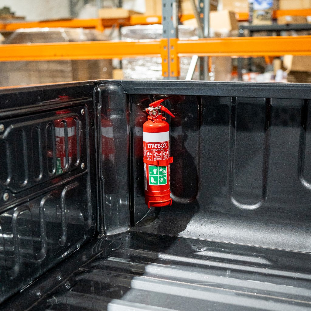 Vertical Tub Fire Extinguisher Bracket To Suit Toyota Hilux N80