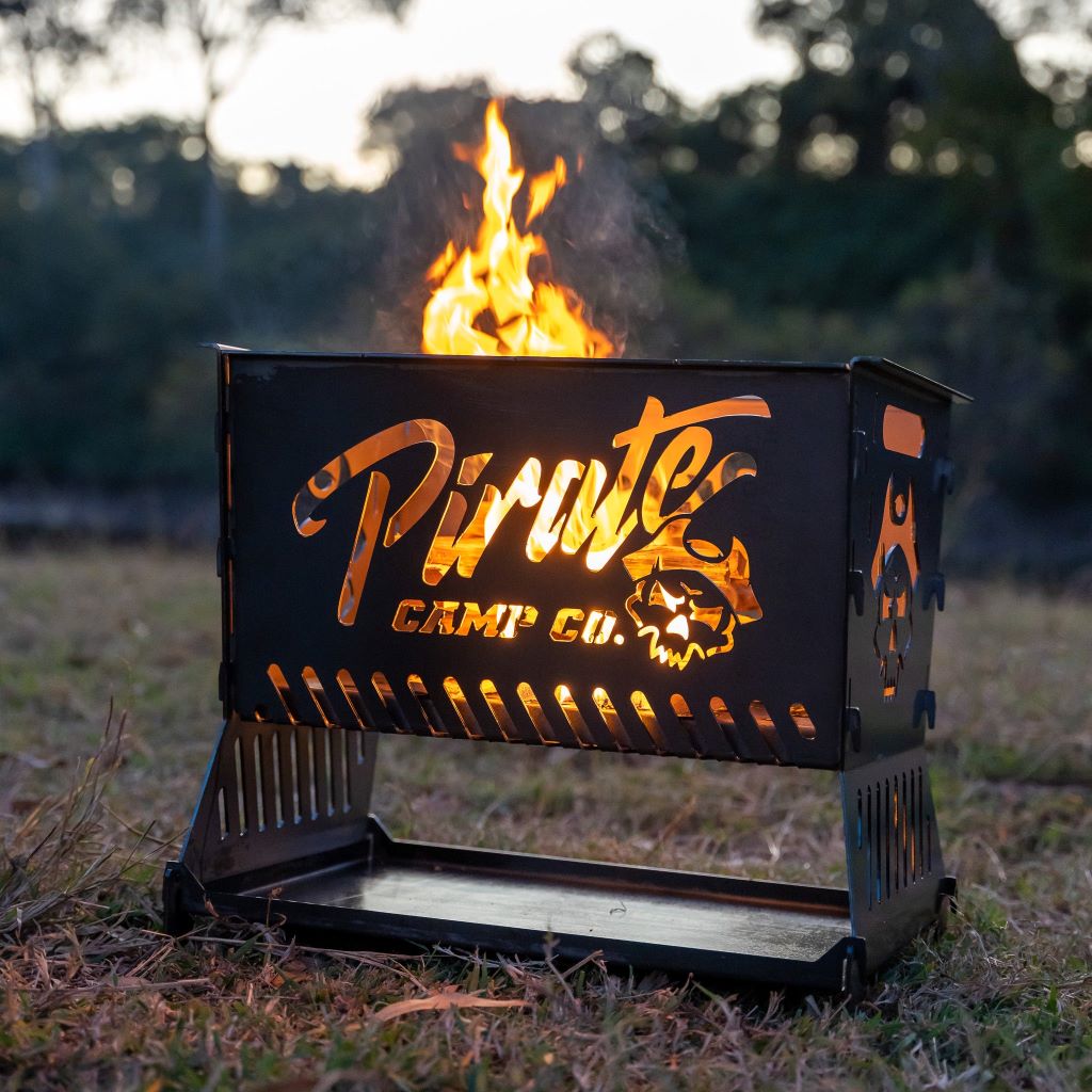Collapsible Fire Pit & BBQ