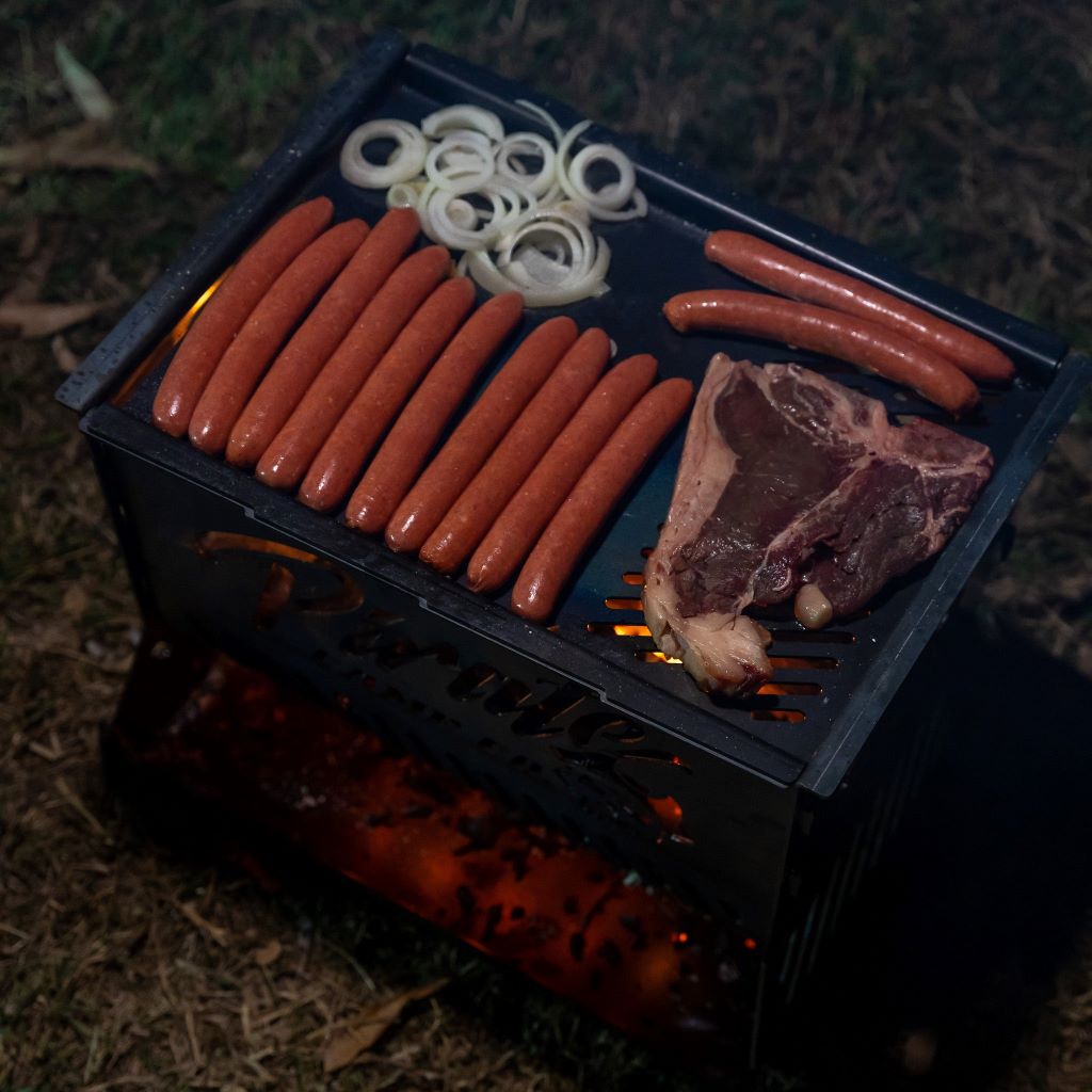 The Ultimate Collapsible BBQ Fire Pit