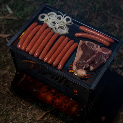 The Ultimate Collapsible BBQ Fire Pit