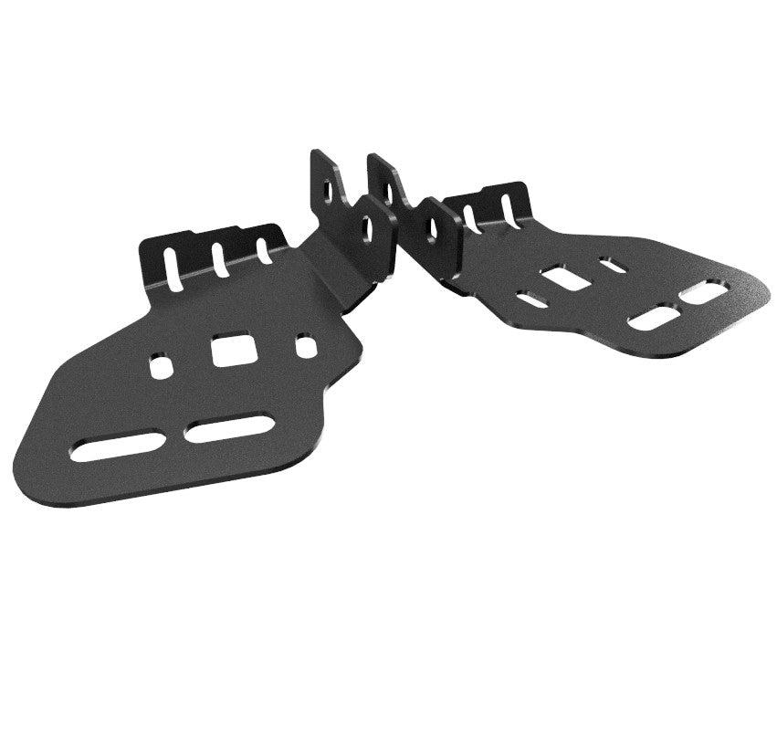 Mirror-Mounted Ditch Light Brackets for Suzuki Jimny