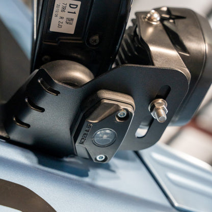 Mirror-Mounted Ditch Light Brackets for Suzuki Jimny