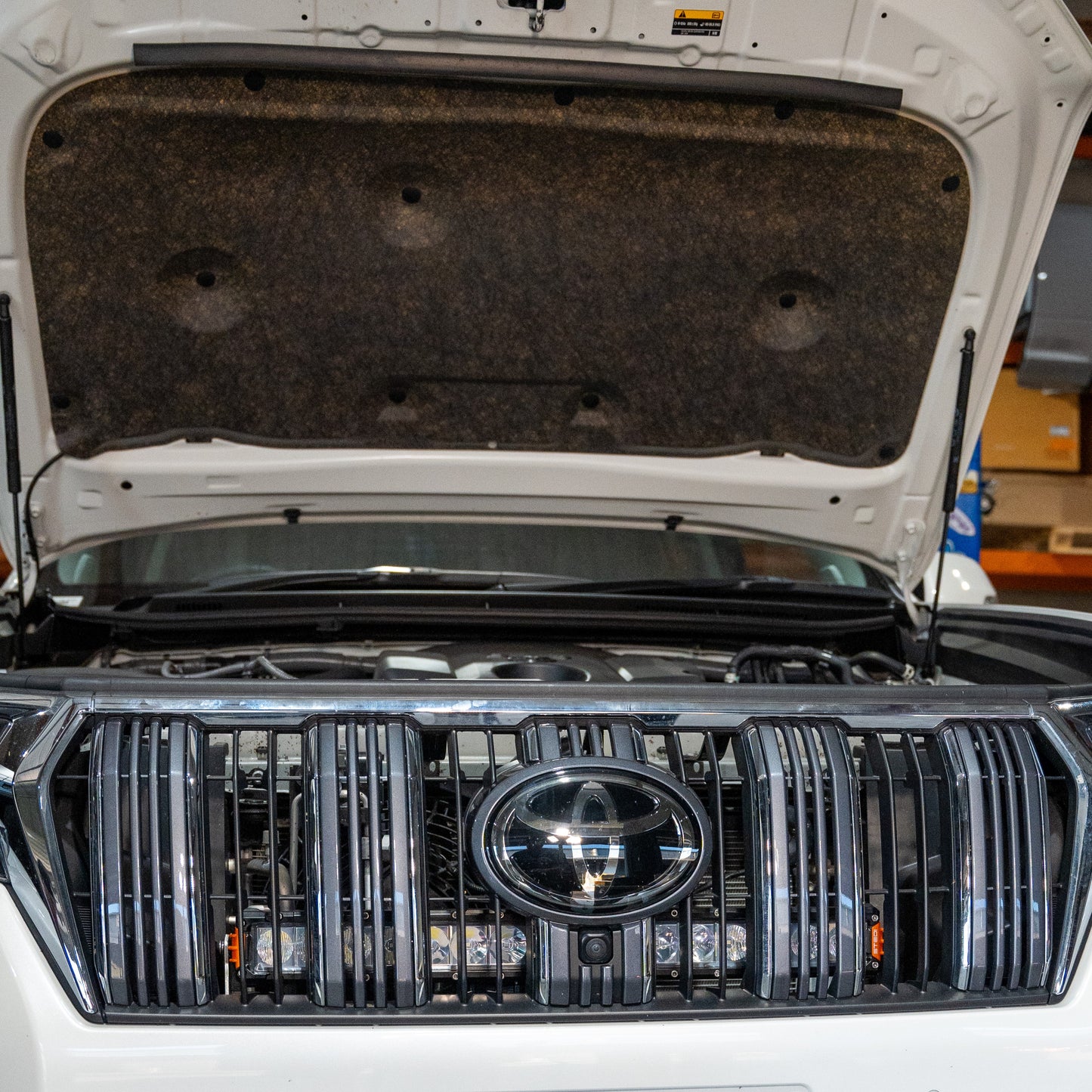 Behind The Grill Light Bar Bracket - Prado 150 2017+