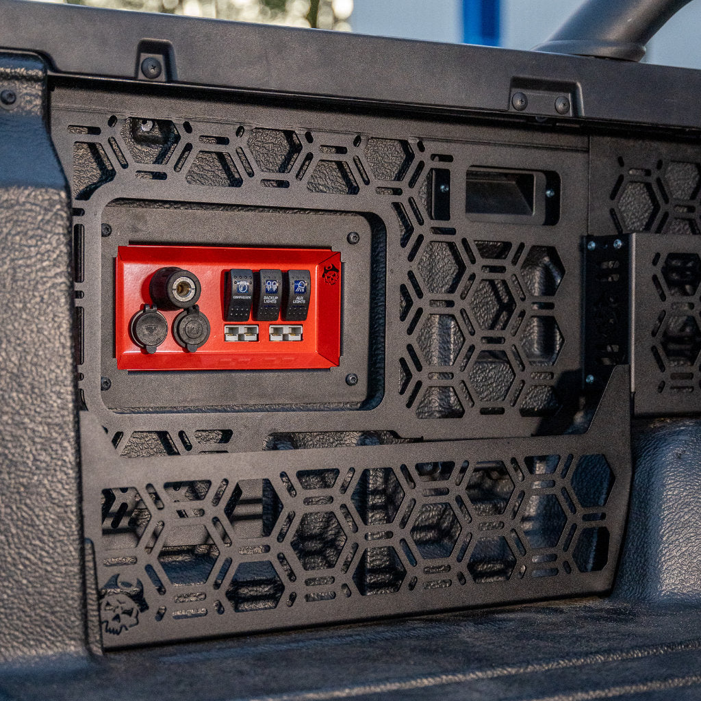 Molle Panel + Storage Pocket | Plastic Tub Liner | Next Gen Ford Ranger or Raptor 2022+