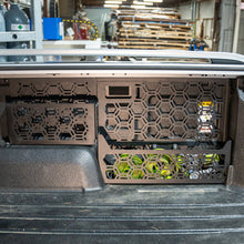 Molle Panel + Storage Pockets | Plastic Tub Liners with Factory Roller Shutter | Next Gen Ford Ranger 2022+ or  Volkswagen Amarok 23+