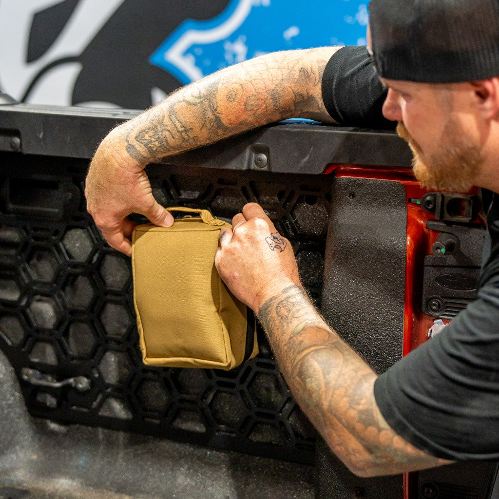 Full Side Molle Panel To Suit The Spray In Tub Liner For Next Gen Ford Ranger Or Raptor 2022+/ Volkswagen Amarok 2023+