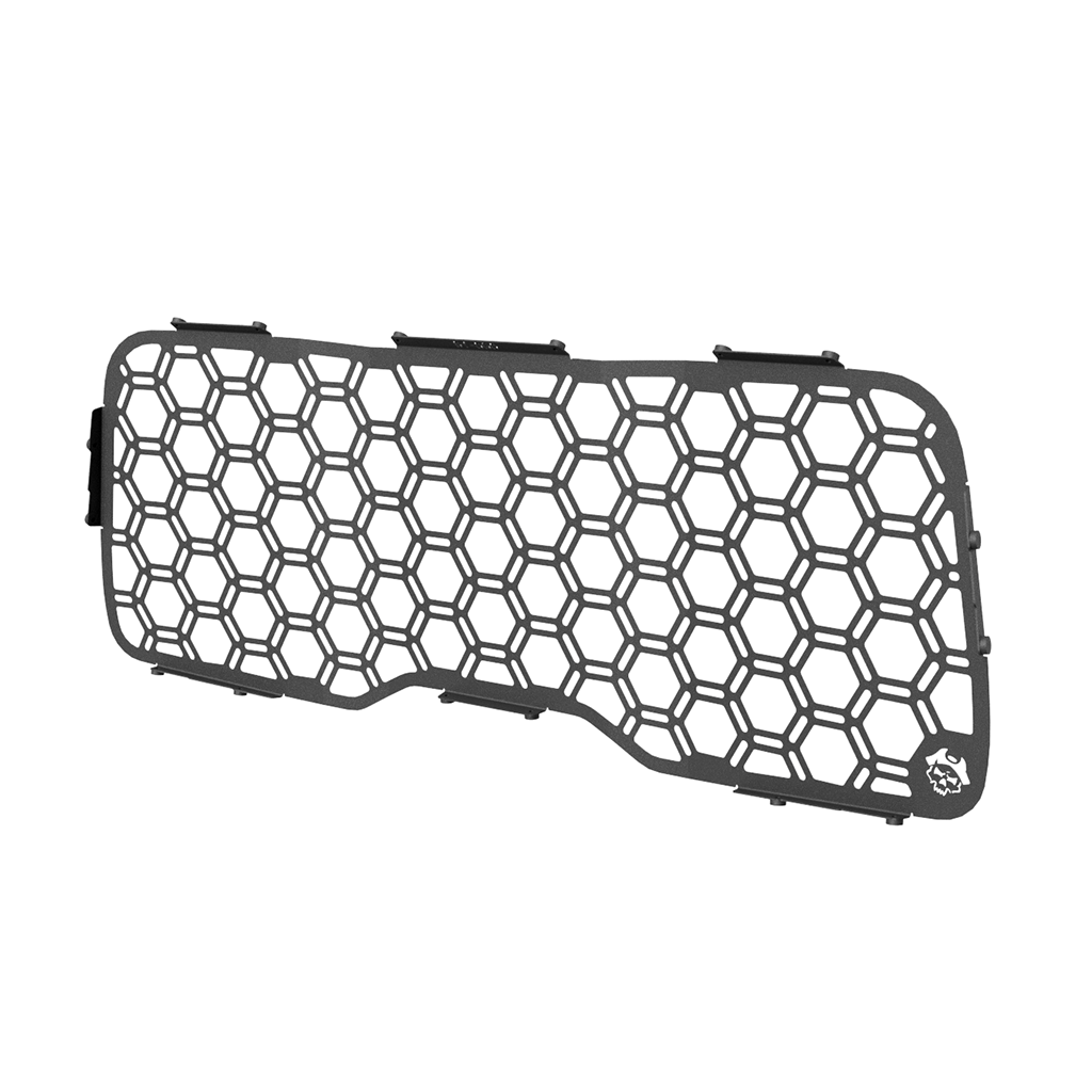 Rear window molle panel