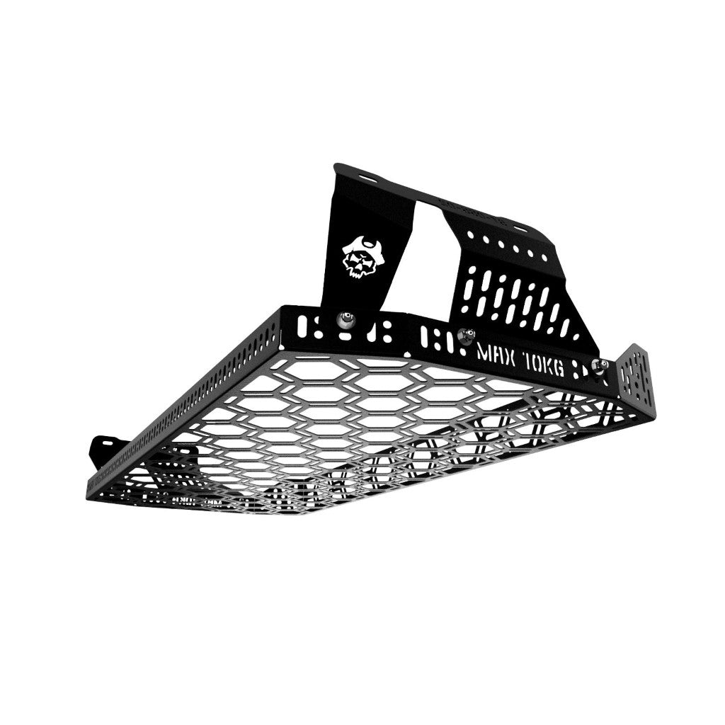 Rear roof parcel shelf