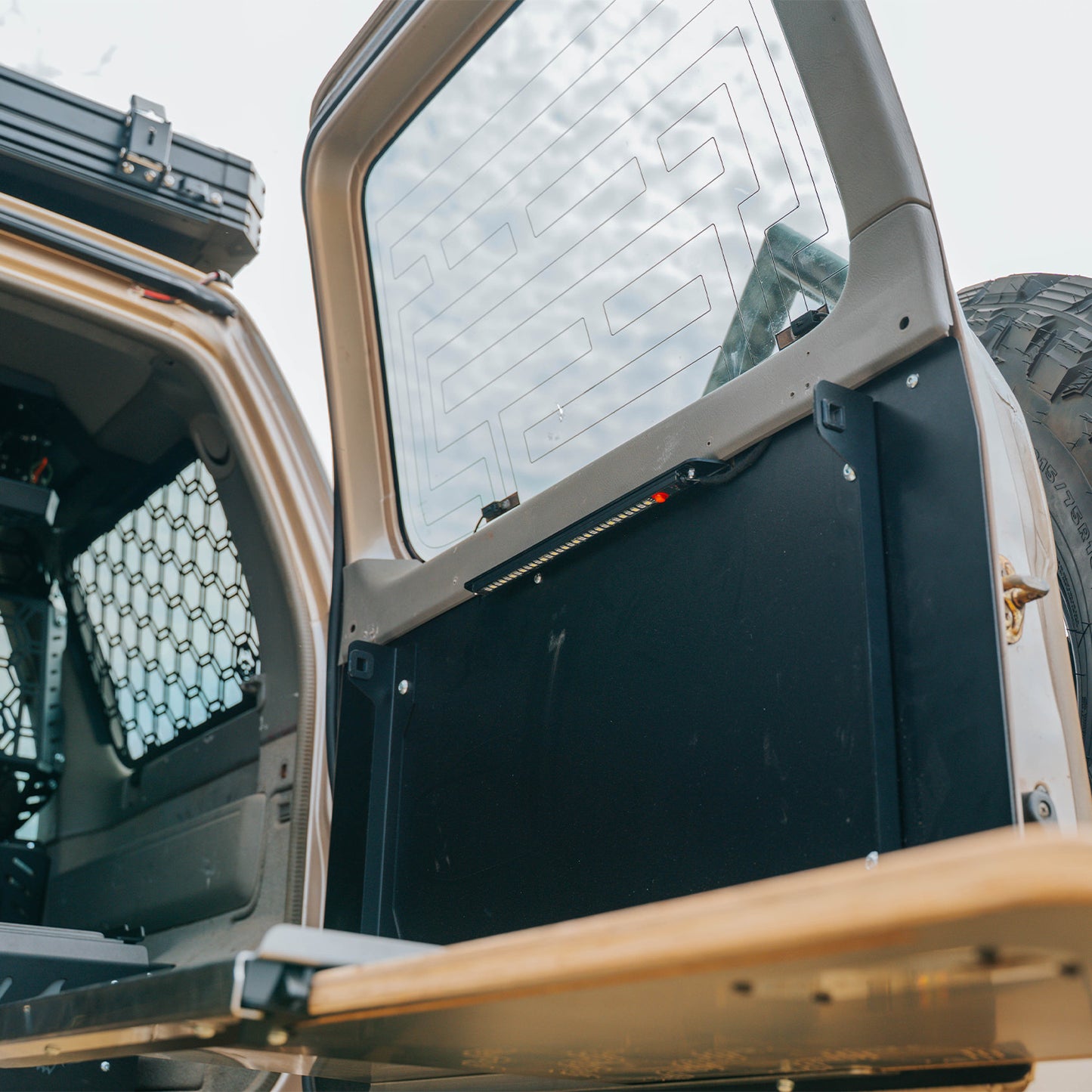 Drop Down Rear Door Table | GU Patrol