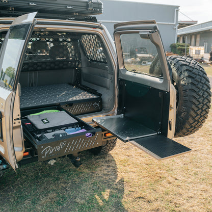 Drop Down Rear Door Table | GU Patrol