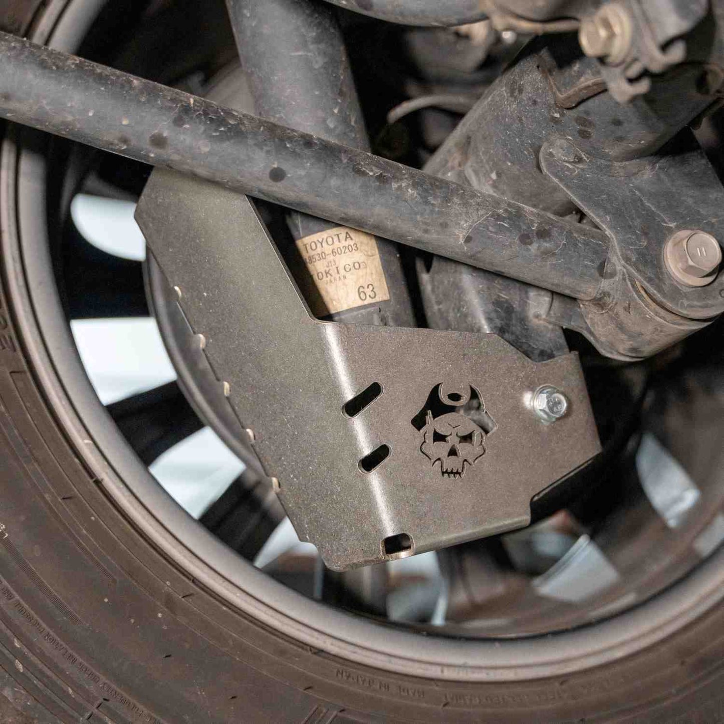 Rear Shock/Suspension Guards - Prado 150