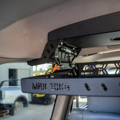 Drop Down Parcel Shelf to suit Toyota Land Cruiser 100 Series (Downward Facing Handles)
