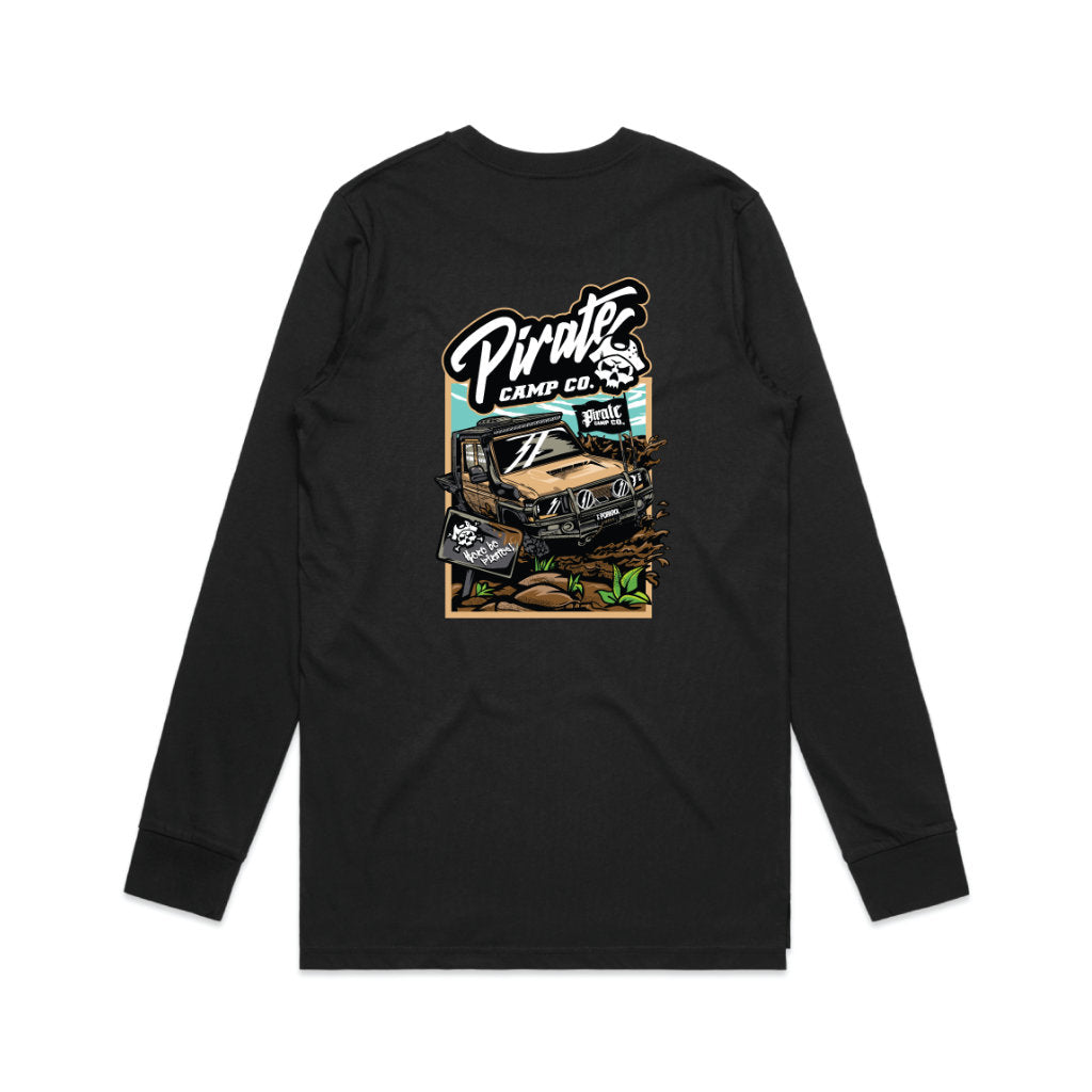 Unisex L/S Tee - Black Porkrol