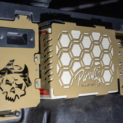 150Ah In Tub Wheel Arch Lithium Mount With Molle Panel Pocket Storage Suits Ford Ranger Or Raptor 2022+